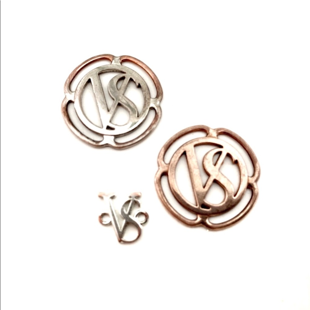 Victoria Secret • Silver & Rose Gold VS Accents